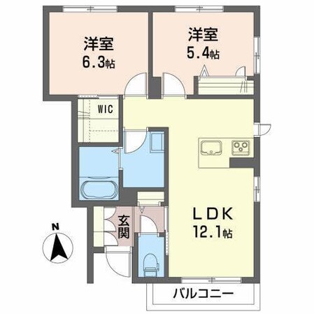 カシオペアの物件間取画像